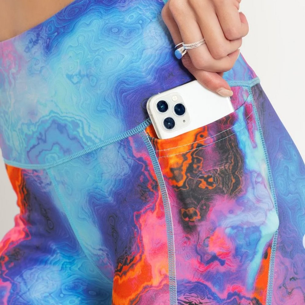 NWT Blackmilk Radioactive Planet HW Ninja Pants sz L